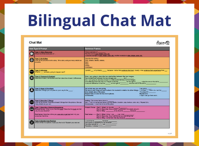 Bilingual Chat Mat